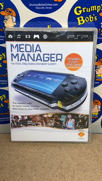 Media Manager (PSP) Pre-Owned [Case and Disc ONLY / No Cable or Manual]