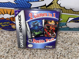 Hot Wheels: Velocity X/Hot Wheels: World Race Double Pack (Game Boy Advance) Pre-Owned: Game, Manual, Insert, and Box