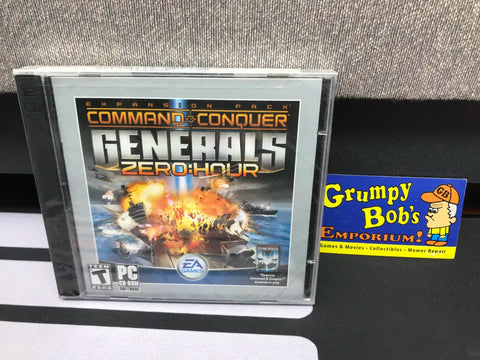 Command & Conquer: Generals Zero Hour [Expansion Pack] (PC Game) NEW