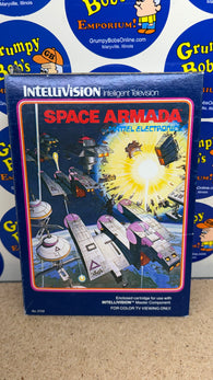 Space Armada (Intellivision) Pre-Owned: Game, Manual, 1 Controller Overlay, and Box