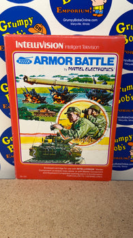 Armor Battle (Intellivision) Pre-Owned: Game, Manual, 2 Controller Overlays, and Box