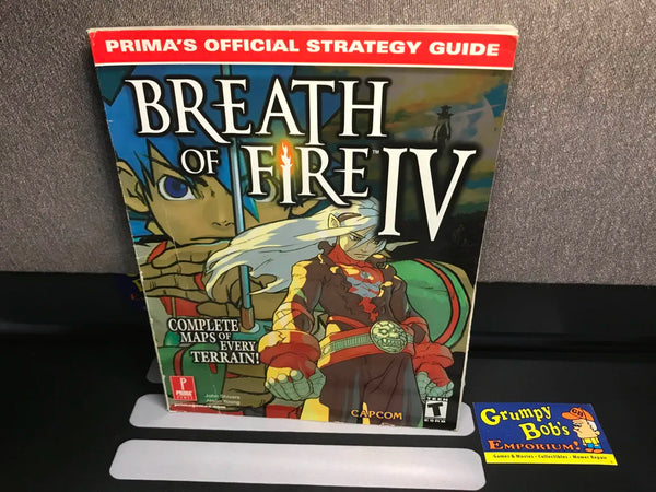 Breath of Fire IV (Prima's Official Strategy Guide) Pre-Owned (Pictured)