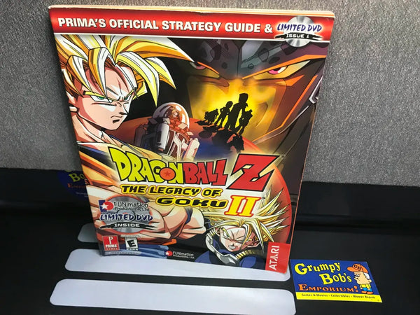 Dragon Ball Z : Legacy of Goku II (Official Strategy Guide) (Prima Games) Pre-Owned w/ Limited DVD Issue 1 (Secret Section NOT sealed) (Pictured)