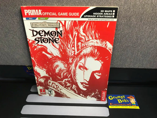 Forgotten Realms: Demon Stone (Official Game Guide) (Prima Games) Pre-Owned (Pictured)