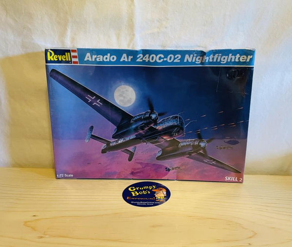 Arado Ar 240C-02 Nightfighter (4824) 1:72 Scale (Revell Models Plastic Model Kit) New in Box (Pictured)