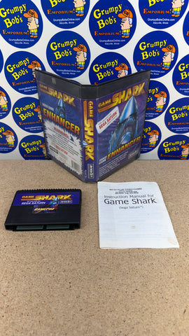 GameShark (Sega Saturn) Pre-Owned: Cartridge, Manual, and Box/Case*