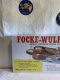 FOCKE-WULF fW-190 (406) "German Luftwaffe World War 2 Fighter" (Authentic Scale Flying Model Kit) (Guillow's) (Balsa Wood) New in Box (Pictured)