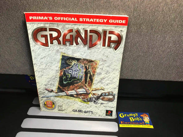 Grandia (Official Strategy Guide) (Prima Games) Pre-Owned (Pictured)