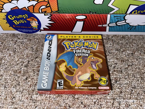 Pokemon sold FireRed Player's Choice for Nintendo Gameboy Advance