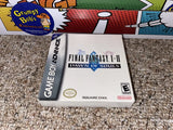 Final Fantasy I & II: Dawn Of Souls (Game Boy Advance) Pre-Owned: Game, Manual, Insert, Tray, and Box