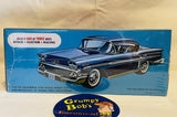 '58 Chevy Impala (AMT931/12) 1:25 Scale Customizing Kit - Retro Deluxe Edition / Molded in White (Round 2 Models Plastic Model Kit) New in Box (Pictured)