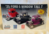 '25 Ford 5 Window Tall T / Model 72196 / 1:24 Scale - Multiple Model Variants (Lindberg Plastic Model Kit / J. Lloyd International, Inc.) New in Box (Pictured)