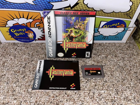 Castlevania [Classic NES Series] (Game Boy Advance) Pre-Owned: Game, Manual, and Box