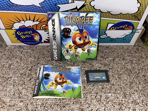 Pinobee: Wings of Adventure (Game Boy Advance) Pre-Owned: Game, Manual, and Box