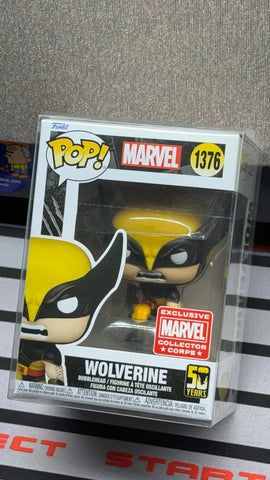 POP! Marvel #1376: Wolverine [Collector Corps Exclusive] (Funko POP!) Figure and Box w/ Protector