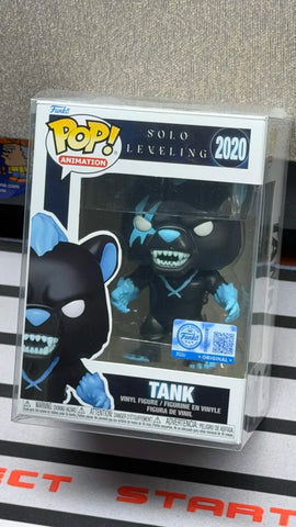 POP! Animation #2020: Solo Leveling - Tank (Funko POP!) Figure and Box w/ Protector