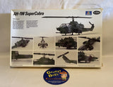 AH-1W SuperCobra (632) 1:72 Scale (Testors Corp. Plastic Model Kit) Unassembled in Opened Box (Pictured)