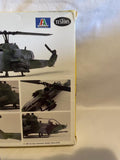 AH-1W SuperCobra (632) 1:72 Scale (Testors Corp. Plastic Model Kit) Unassembled in Opened Box (Pictured)