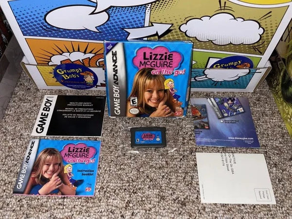 GBA☆LIZZIE McGUIRE on the go 海外版 北米版 端子清掃済☆箱付