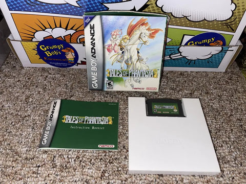 Tales Of Phantasia (Game Boy Advance) Pre-Owned: Game, Manual, Tray, and Box