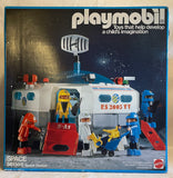 Space Series / Space Station (9733) (Playmobil) (Mattel) (1984 geobra BRANDSTATTER) Pre-Owned w/ Box (Pictured)