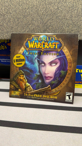 World of Warcraft Trial Edition (PC Game) Pre-Owned (Collectible/Not Usable)