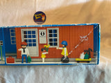 Riverdale Train Station (4301) (Playmobil) (1987 geobra BRANDSTATTER) Pre-Owned w/ Box (Pictured)