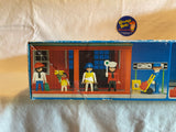 Riverdale Train Station (4301) (Playmobil) (1987 geobra BRANDSTATTER) Pre-Owned w/ Box (Pictured)