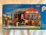 Riverdale Train Station (4301) (Playmobil) (1987 geobra BRANDSTATTER) Pre-Owned w/ Box (Pictured)