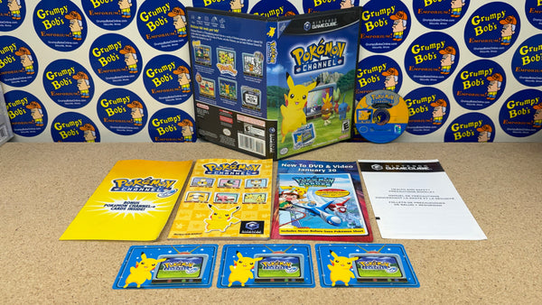 Pokemon Channel (GameCube) Pre-Owned w/ 3 Cards