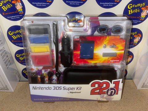 22 in 1 Super Kit: (Hipstreet) (Nintendo 3DS) NEW