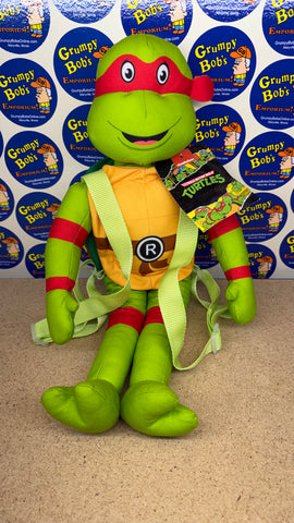 Teenage Mutant Ninja Turtles: Raphael - Plushie Doll Backpack (Nickelodeon) (Fast Forward) Pre-Owned