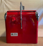 2001 Red Metal Coca-Cola Ice Chest / Cooler (Gearbox Toys & Collectibes) New (Pictured) In Store Sale and Pick Up ONLY