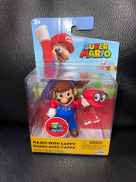 Super Mario Odyssey: Mario with Cappy (Jakks Pacific) (2020) ( Mini Figure) NEW