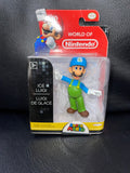 Super Mario: Ice Luigi (Series 1-1) (Jakks Pacific) (World of Nintendo) (2014) ( Mini Figure) NEW