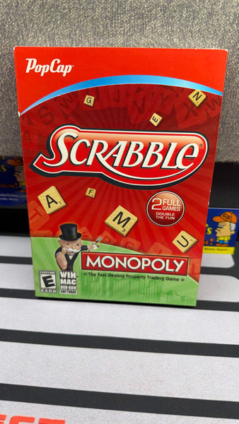 Scrabble / Monopoly (PC Game) NEW