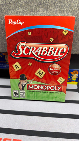 Scrabble / Monopoly (PC Game) NEW