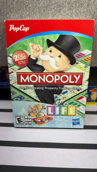 Monopoly / The Game of Life (PC Game) NEW