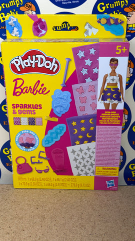 Play-Doh: Barbie - Sparkles & Gems (Hasbro) NEW