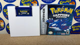 Pokemon: Sapphire Version (Nintendo Game Boy Advance) Pre-Owned: Game, Manual, Poster, 3 Inserts, Tray, and Box