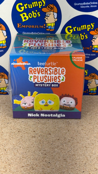 Nick Nostalgia - Reversible Plushies  - Qty 1 (Mystery Box) (Nickelodeon) (TeeTurtle) NEW (◕‿‿◕｡) No Discounts