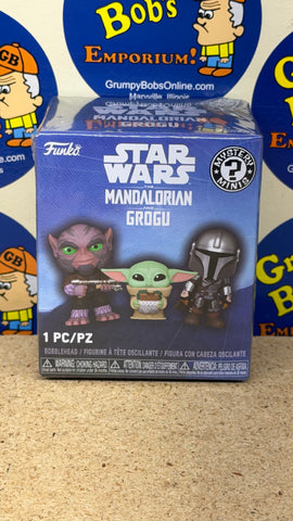 Star Wars: The Mandalorian and Grogu  - Qty 1 (Mystery Minis) (Funko) NEW (No Discounts) (◕‿‿◕｡) No Discounts