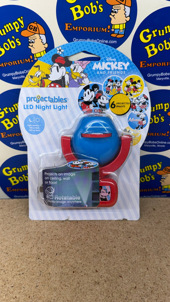 Projectable LED Night Light: Disney Mickey and Friends (Jasco) NEW