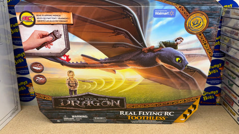 How To Train Your Dragon: Real Flying RC Toothless [Wal-Mart Exclusive] (Spin Master) NEW