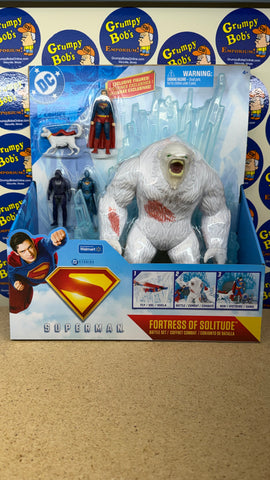 DC Superman: Fortress of Solitude Battle Set [Wal-Mart Exclusive] (Spin Master) NEW