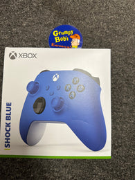 Wireless Controller - Shock Blue (Official Microsoft Brand) (Xbox One Controller) NEW*