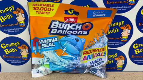 Bunch O Balloons: Reusable ANIMAL Water Balloons w/ Magna Seal [3 Pack] (Zuru) NEW