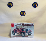 AMT Ford '29 Model 'A' (6572) 1:25 Scale (ERTL) (Plastic Model Kit) New in Box (Pictured)