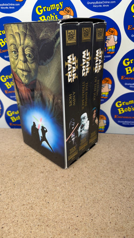 Star Wars Trilogy: A New Hope / The Empire Strikes Back / Return of the Jedi (VHS) Pre-Owned