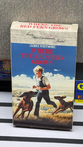 Where The Red Fern Grows (VHS) Pre-Owned